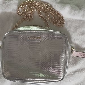 Victoria Secret Silver Purse